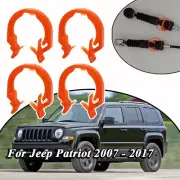 4Pcs For Jeep Patriot 2007 - 2017 Transfer Case Gearshift Cable Retainer Clips (for: Jeep)