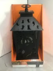 Huntington Home Halloween Ghost￼ Flameless Candle LED Lantern 12”