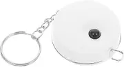 DECORNIJIA Miniature Measuring Tape Keychain 1.5m Soft Ruler for Crochet Sewing Fabric Body Measurement