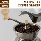 Mason Jar Coffee Grinder Manual Coffee Grinder with Crank Handle Coffee LA