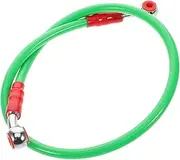 Rubber Line for Motorcycle Bicycle Brake Cable Kit Bike Brake Cable Housing Kit Green Steel Wire Modification Brake Line for Motorbikes Rubber