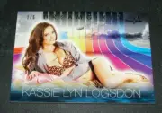 2017 Benchwarmer KASSIE LYN LOGSDON Dreamgirls #96 Green Foil Variant/5 PLAYBOY