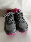NIB Women’s Skechers Go Run Vivid Horizon Sneaker Shoe Gray Pink Sz 9W Ortholite