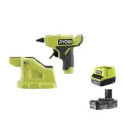 Ryobi RGLM18 Mini Hot Glue Gun Battery 18V ONE+ 170°C 7mm Kit 2.0 Ah