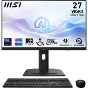 MSI Modern AM273QP AI 1UM-013AU 27" WQHD All-in-One PC (Intel Core Ultra 7)[3TB]