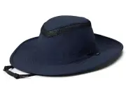 Tilley K1118 Unisex Navy Endurables Airflo Broad Brim Hat Size M/ 7 1/8