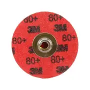 Cubitron II Roloc Durable Edge Disc 984F, 80+, YF-weight, TSM, Maroon, 1-1/2"