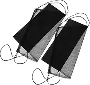 WESIEVYA 2Pcs Mesh Drawstring Basketball Carrying Bag Portable Sports Ball Backpack for Gym Stadium Beach Multi Function Storage for Soccer Basketball Essential Sports Equipment