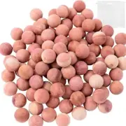 Cedar Balls for Clothes Storages, 100pc Red Cedar Balls for Closets and Drawe...