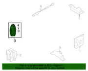 Genuine Nissan OE Switch Assy - Smart Keyless 285E3-1LP0E