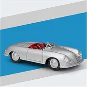 Scale Finished Model Car 1:24 for Porsche 356 1948 No.1 Roadster Simulation Alloy Classic Convertible Car Model Collection Souvenir Miniature Replica Car