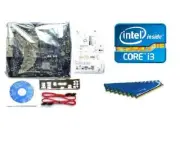 INTEL I3 - 3245 DUAL CORE CPU DH67BL MEDIA MOTHERBOARD 8GB MEMORY RAM COMBO KIT