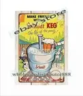 liquor bars BEER MAKE FRIENDS liquor bars KEG tin sign home kitchen wall art