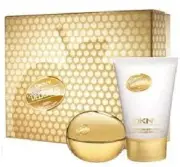 DKNY DONNA KARAN GOLDEN DELICIOUS 2PC SET EDP FRAGRANCE HER SPRY NEW I/B GENUINE