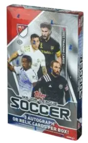 2021 Topps MLS Soccer Hobby Box Sealed 3 Autos Per Box