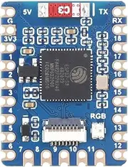 Waveshare ESP32-S3 Mini Development Board, Based On ESP32-S3FH4R2 Dual-Core Processor, 240MHz Running Frequency, Single Board