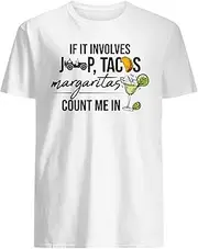 [VidiAmazing] Jeeep Tacos Margaritas Count Me in Funny Jeeep Lady Birthday Gift T-Shirt