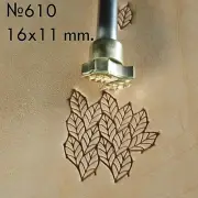 Brass Leather Crafting Stamp Custom Engraving Tool Unique DIY Design #610