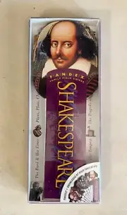 Fandex Family Field Guides Shakespeare Educational Cards, 50 Die-Cut Cards -NEW!