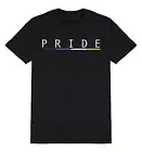 Mens Womens Non Binary Pride Text T-Shirt Genderqueer LGBT Festival LGBTQ+ Gift
