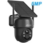 ANRAN 5MP PTZ WIFI Outdoor Home CCTV Security Camera Battery Solar Powered