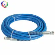 8M 26Ft 1/4''Airless Paint Spray Hose Sprayer Light Flexible Fiber Tube 5000PSI