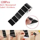 120Pcs/Roll Waterproof Sticker Kitchen Bottle Label Jam Jar Tag Blackboard LBNG
