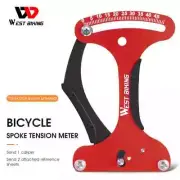 WESTBIKING Bicycle Spoke Tension Meter Measuring Tool Aluminum Alloy Wheel Repai