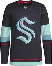 [adidas] Seattle Kraken Authentic Home Navy Jersey