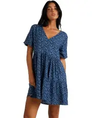 [RVCA] Cosmos Vienna Dress in Blue