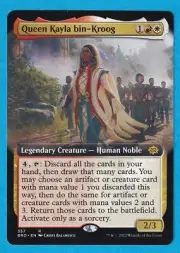 Queen Kayla bin-Kroog (Extended Art) - The Brothers' War (BRO)