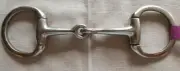 Eggbutt Snaffle Bit 5" Stainless mouth Large pony of Horse size