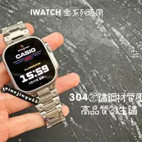 在飛比找蝦皮商城精選優惠-Apple watch s9 金屬錶帶 男款圓點造型錶帶 4