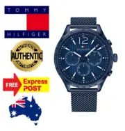 NEW TOMMY HILFIGER "GAVIN" TH1791471 ALL BLUE CHRONOGRAPH MENS WATCH