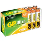 GP 1.5V ULTRA ALKALINE AAA BATTERY