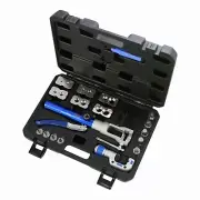 2 in 1 Hydraulic Flaring Swaging Tool Kit 5-22mm Soft Copper Tube Extrusion Tool