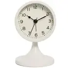 Vintage Design Metal Kids Clock with Luminous Hands and Silent Mechanism