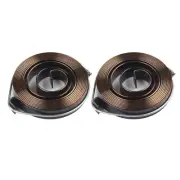 Efficient Quill Return Spring Assembly Chrome Housed 2pc Set 0 8x10x53mm