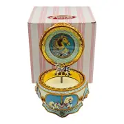 The San Francisco Music Box Company Carousel Waltz Hinged Trinket Box NEW RARE