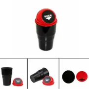1x Red Car Interior Waste Trash Rubbish Bin Can Garbage Dust Holder Office Home (for: Fiat)