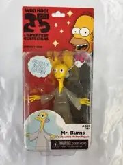 Neca The Simpsons 25th Anniversary Mr Burns Glow In The Dark Action Figure 2014
