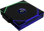Lian Li UNI Fan TL LCD 120 Wireless - Single Pack (Reverse Blade) - Controller not included - 2.4GHz Wireless Control - Infinity Mirror Design - Controller Required - Black (12RTLLCD1W1B)