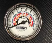 Fordson Super & Power Major Tractor CLOCKWISE TACHOMETER illuminated Gauge