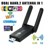Dual Band USB WiFi Adapter 1200Mbps Wireless Network Card USB 3.0 WiFi Dongle