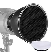Light Diffuser for Photography,Lamp Sock Standard Photography 7 Inches Diffuser Cover | Soft Cloth Portable Strobe Reflector Grid Lampshade Light Cover for Flash Light