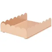 Otto Metal Scallop Document Tray Sand