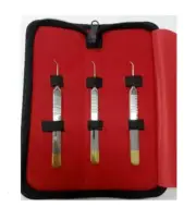 Hair Transplant Forceps Angled 45 Degree, 3 Pcs Set, Hair Transplant Instruments