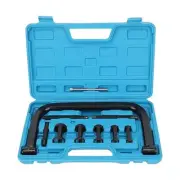 Hollow Valve Spring Compressor, 10pcs Auto Compression C-Clamp Tool Service