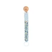Liberty Pacifier Clip - Chamomile Lawn/Baby Blue