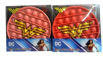 Dc Push Pop Squishers Wonder Woman Lot Of 2